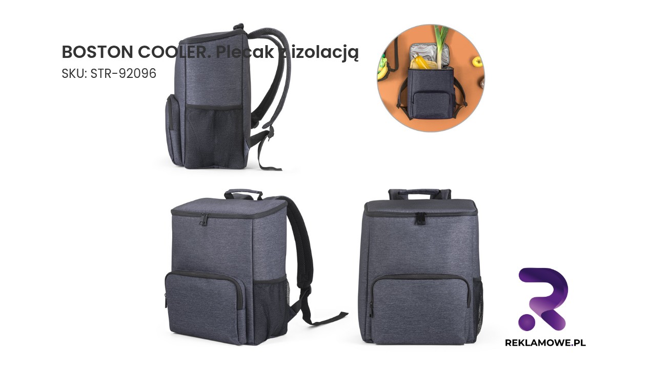 BOSTON COOLER. Plecak z izolacją termiczną z nylonu 2Tone BOSTON COOLER Plecak z izolacją