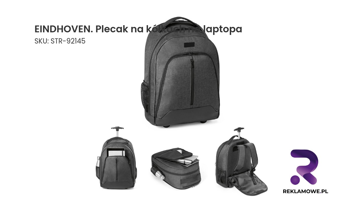 Plecak na kółkach EINDHOVEN na laptop