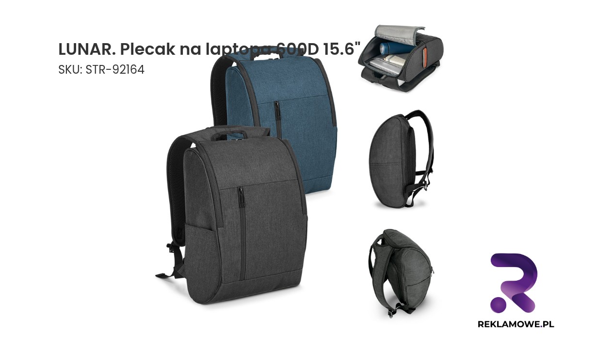 LUNAR. Plecak na laptopa 600D 15.6 Plecak na laptopa LUNAR 600D