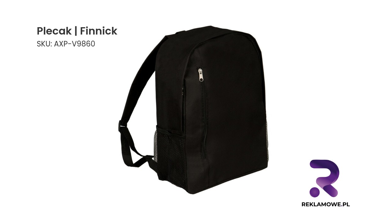 Plecak Finnick w kolorze czarnym