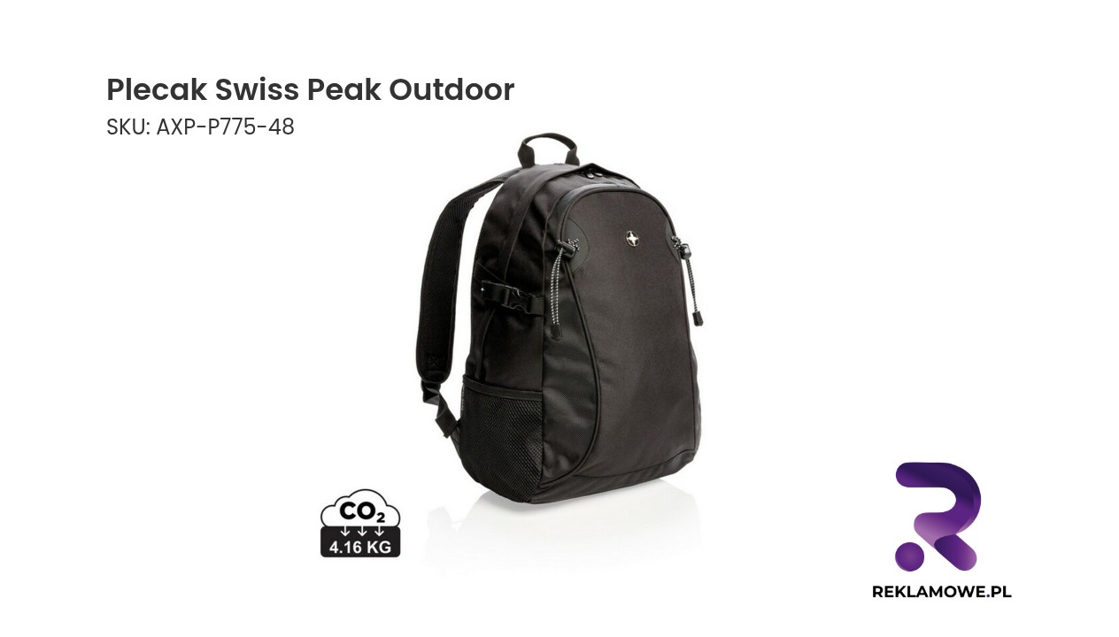 Plecak Swiss Peak Outdoor Plecak Swiss Peak dla miłośników outdooru