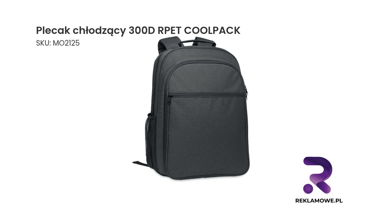 Plecak chłodzący 300D RPET COOLPACK Plecak chłodzący wykonany z materiału RPET 300D marki COOLPACK