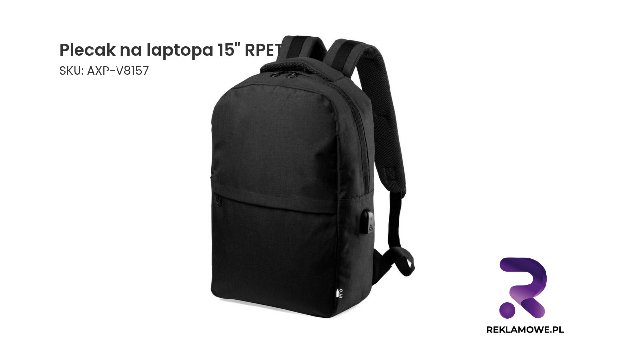 Plecak na laptopa 15 calowy RPET
