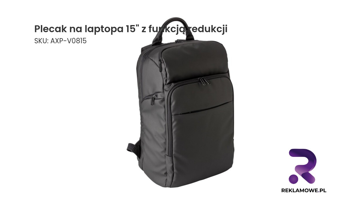 Plecak na laptopa 15 Plecak na laptopa 15 cali z dodatkowymi funkcjami