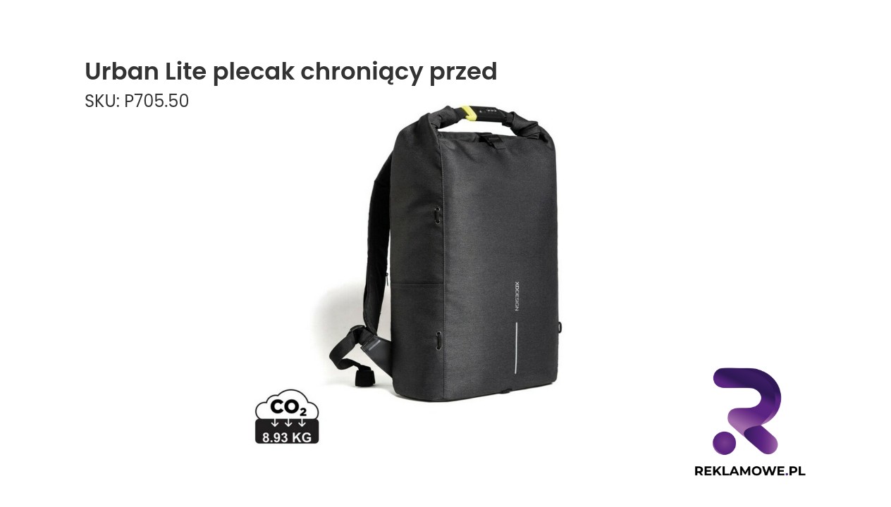 Urban Lite plecak chroniący przed kradzieżą i uszkodzeniami