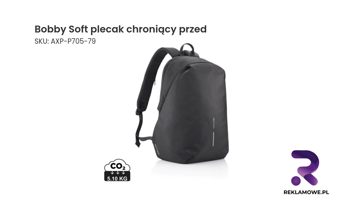 Bobby Soft plecak chroniący przed kieszonkowcami Bobby Soft plecak chroniący przed kradzieżą
