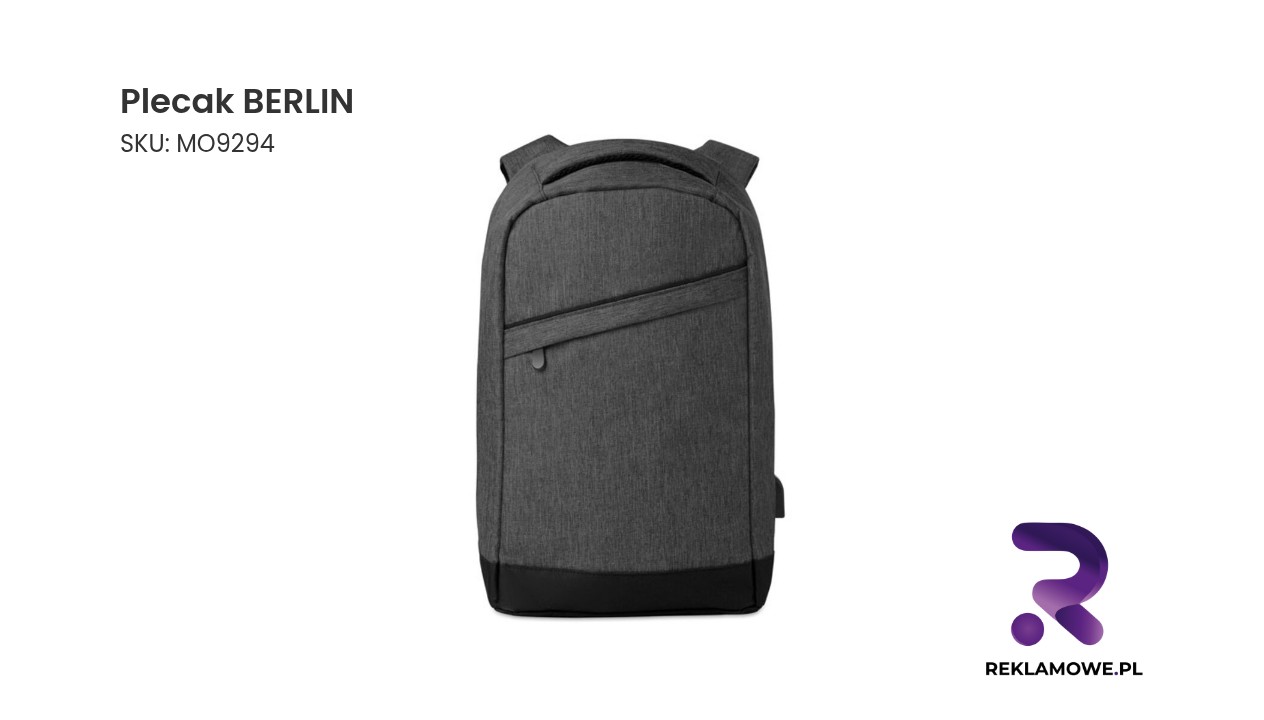Plecak BERLIN Plecak BERLIN – zdjęcie produktu
