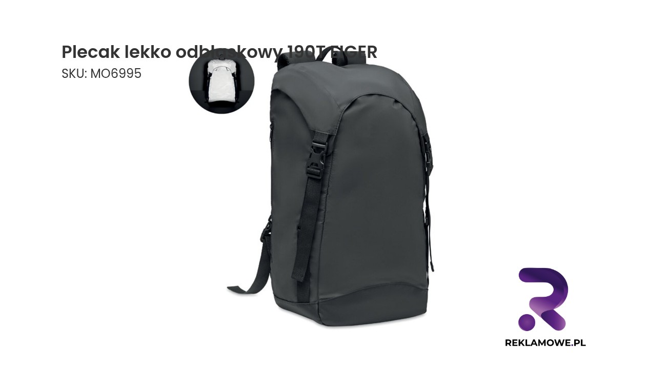 Plecak EIGER 190T lekko odblaskowy