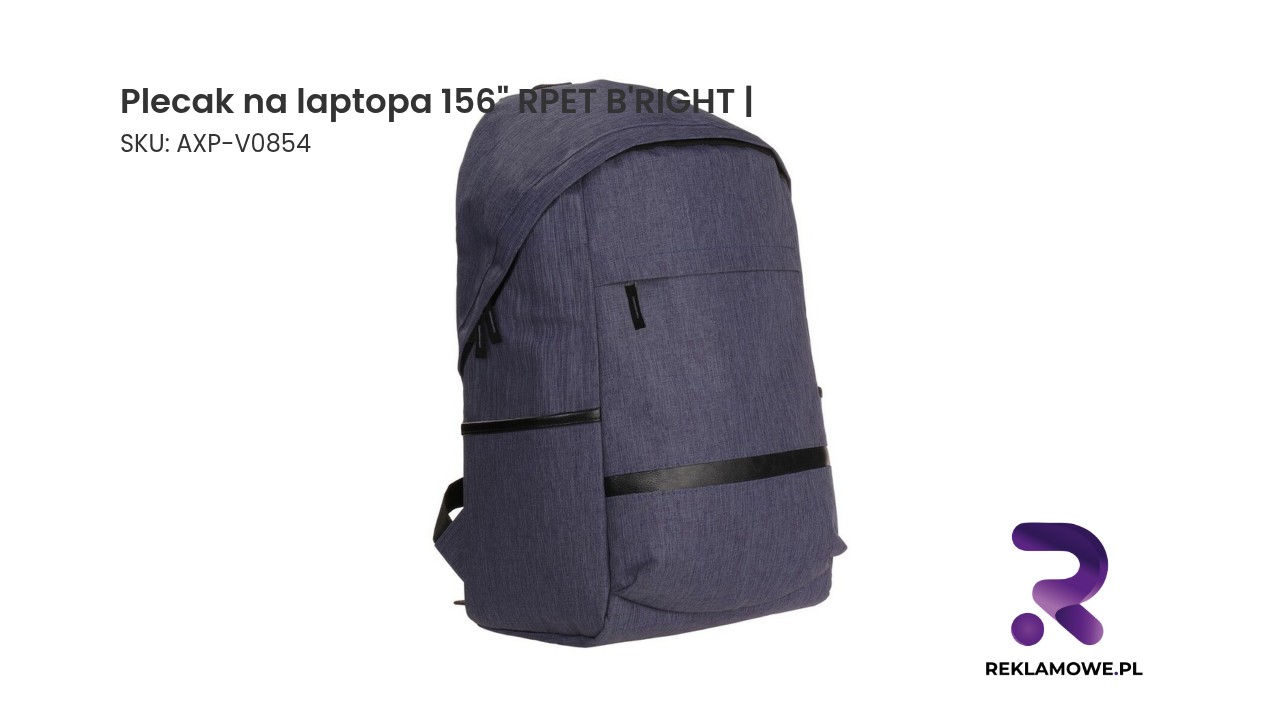 Plecak na laptopa 15,6 cala RPET