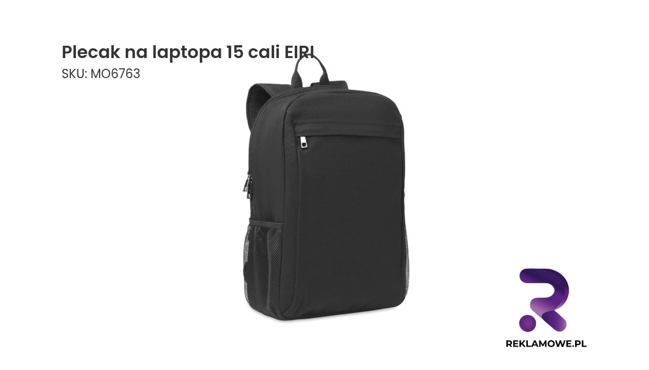 Plecak na laptopa 15 cali EIRI - nowoczesny i funkcjonalny plecak na co dzień