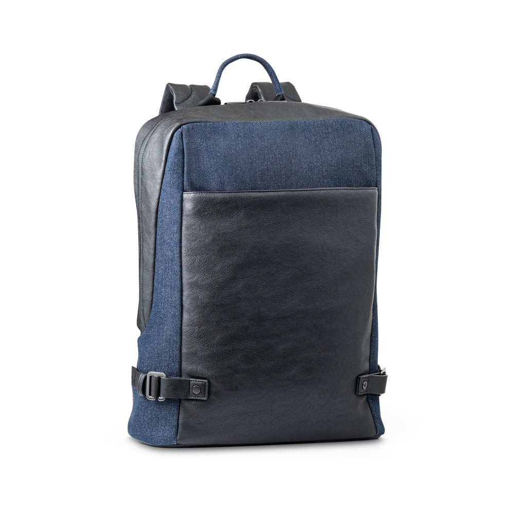 DIVERGENT BACKPACK I. Plecak na laptopa do 15.6'' z dżinsu i PU 92189_set