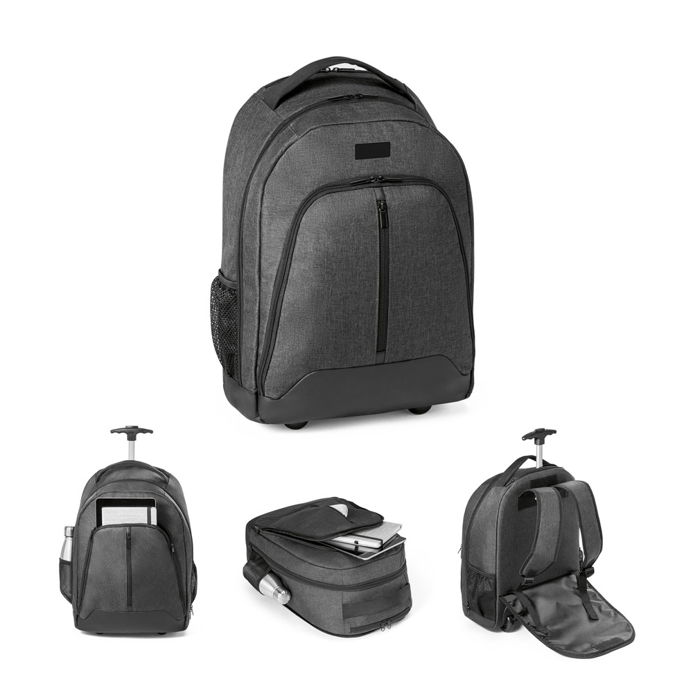 EINDHOVEN. Plecak na kółkach na laptopa 15.6'' z 600D 92145_set
