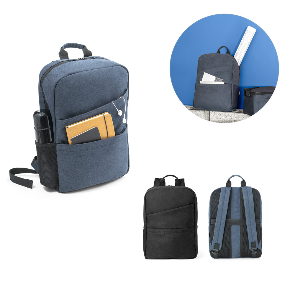 REPURPOSE BACKPACK. Plecak na laptopa 15.6'' z 600D poliester z recyklingu 92080_set