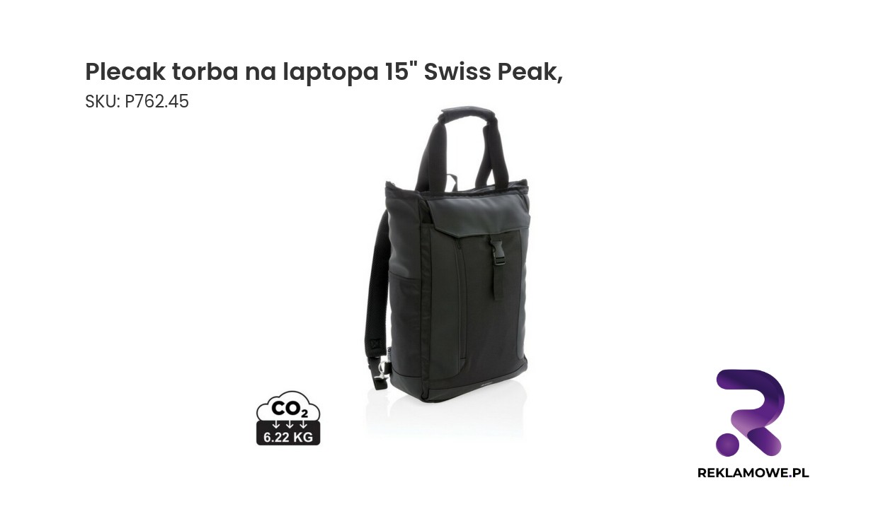 Plecak torba na laptopa 15 cali Swiss